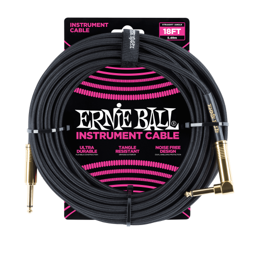 ERNIE BALL 6086 18ft Instr Cable