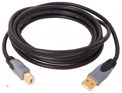 Klotz USB-AB3 A-plug – B-plug USB cable 3 metres