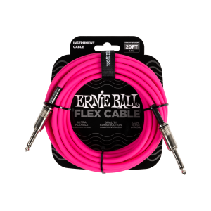  ERNIE BALL 6418 Flex Instr Cable 20ft Pink Кабел