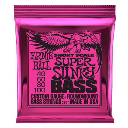 ERNIE BALL 2854 Super Slinky Short Scale Bass 40-100