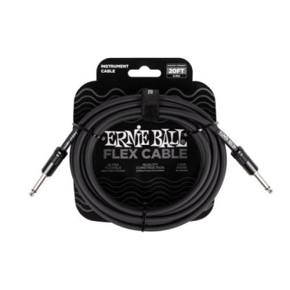 ERNIE BALL 6435 Flex Instr Cable 20ft Black