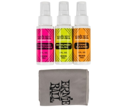 ERNIE BALL 4225 Instrument Care With Cloth 3pk