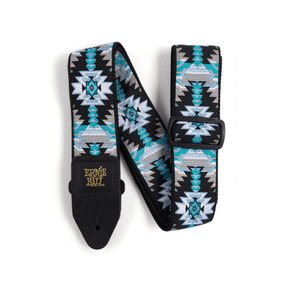 ERNIE BALL 4609 Classic Jacquard Strap Albuquerque Blue Колан