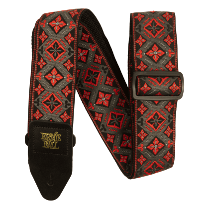 ERNIE BALL 5346  Classic Jacquard Strap Red King Колан