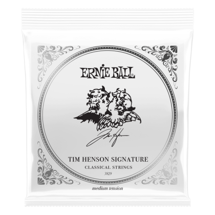 ERNIE BALL 3829 Tim Henson Classical Clear n Silver