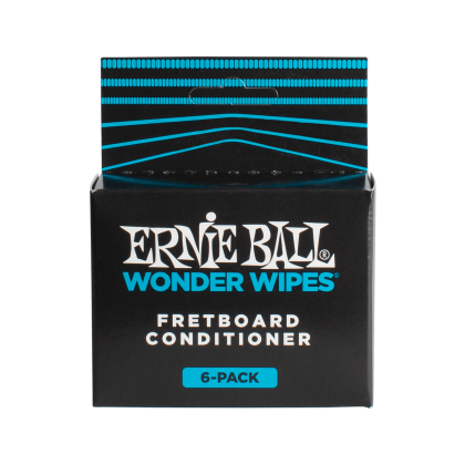 ERNIE BALL 4276 FRETBOARD CONDITIONER Мокри кърпи за почистване на гриф на китара