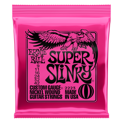 ERNIE BALL 2223 9-42 SUPER SLINKY Струни за електрическа китара