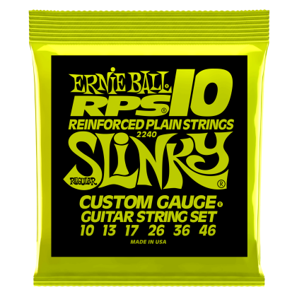 ERNIE BALL 2240 10-46 RPS REGULAR SLINKY Подсилени струни за електрическа китара