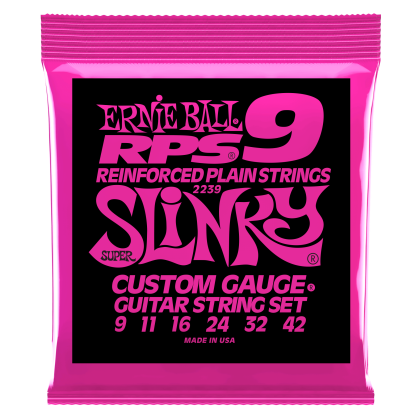 ERNIE BALL 2239 9-42 RPS SUPER SLINKY Подсилени струни за електрическа китара