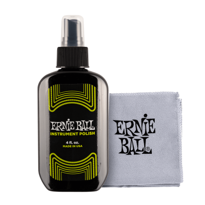 ERNIE BALL 4222 INSTRUMENT POLISH WITH MICROFIBER CLOTH Комплект за полиране на инструменти