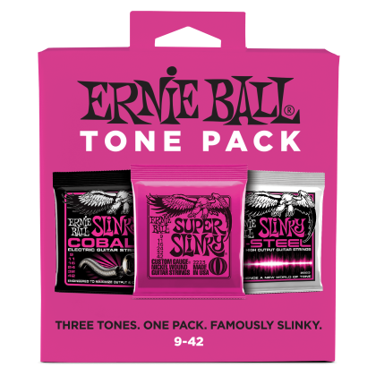 ERNIE BALL | 3333 9-42 Super Slinky Tone Pack | Комплект струни за електрическа китара