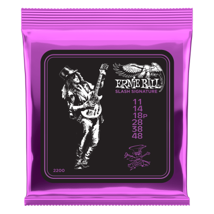 ERNIE BALL • 2200 11-48 Slash Signature Electric Guitar Strings • Струни за електрическа китара