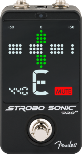 FENDER • Strobo-Sonic Pro™ Tuner Pedal • Тунер за китара/бас