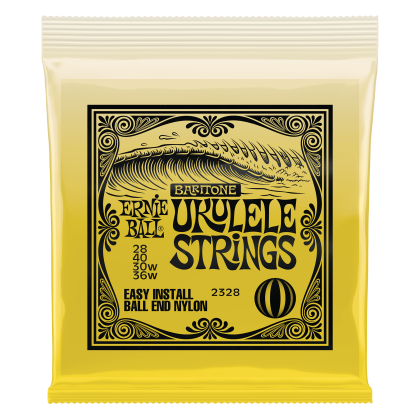 ERNIE BALL • 2328 28–36w Baritone Nylon Ball End Ukulele Strings • Струни за укулеле