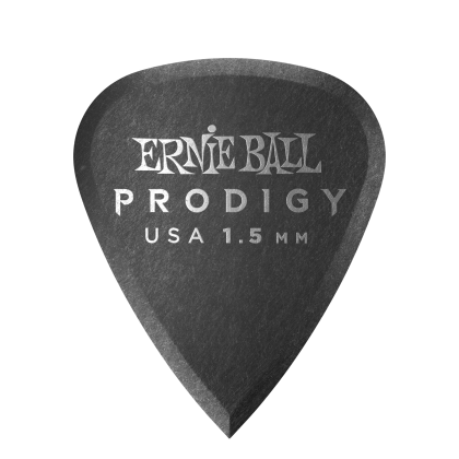ERNIE BALL • 9199 Prodigy Picks Standard 1.5 mm Black • Перца за китара