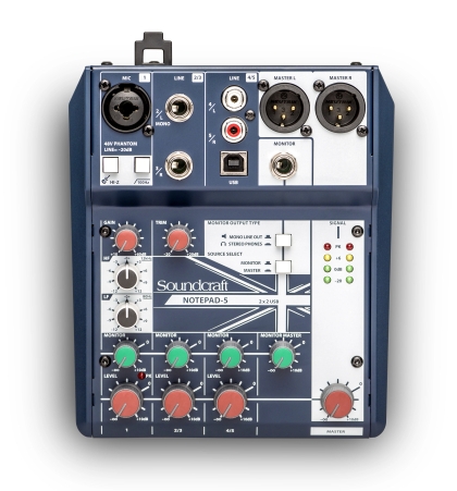 SOUNDCRAFT • Notepad-5 • Смесителен пулт (миксер)
