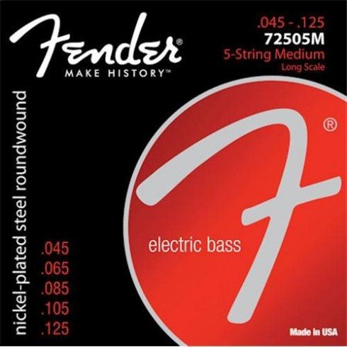 Fender 7250-5M NPS Long Scale 45-125