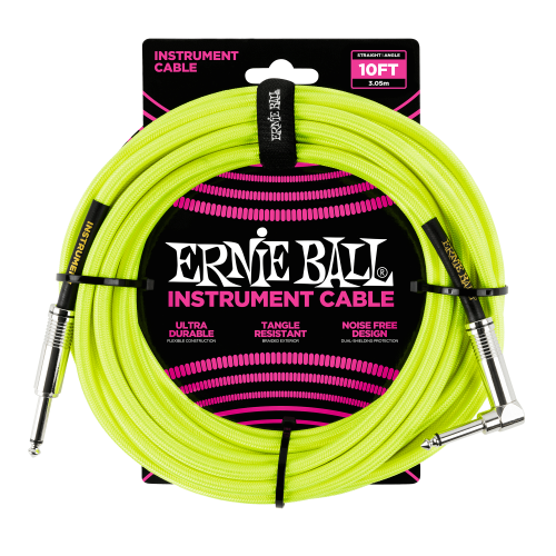 ERNIE BALL 6080 10ft Instr Cable