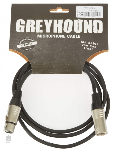Klotz Greyhound Microphone Cable 1,5 m