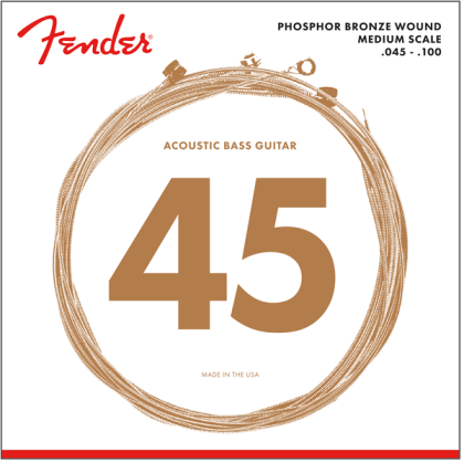 FENDER 7060 PHOSPHOR BRONZE ACOUSTIC BASS STRINGS