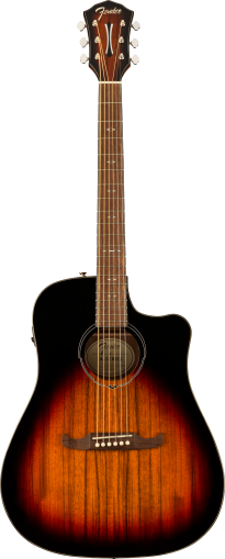 FENDER LIMITED EDITION FA-325CE DREADNOUGHT, DAO EXOTIC