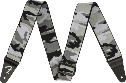 FENDER WEIGHLESS CAMO STRAP WNTR