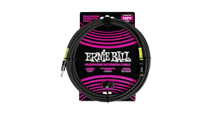 ERNIE BALL 6424 Extension Cab 3.5mm/3.5mm 10ft Black