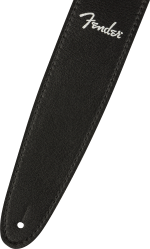 FENDER VEGAN LEATHER STRAP BLACK