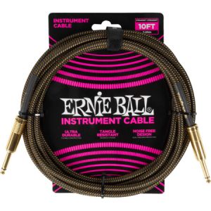 ERNIE BALL 6428 Braided Instr Cab 10ft Pay Dirt