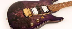 MUSIC MAN Jason Richardson Cutlass 7 Majora Purple