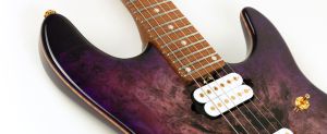 MUSIC MAN Jason Richardson Cutlass 7 Majora Purple