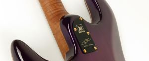 MUSIC MAN Jason Richardson Cutlass 7 Majora Purple