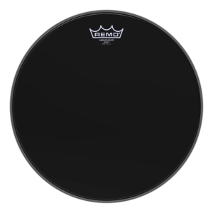 REMO 12" AMBASSADOR EBONY