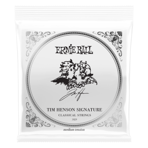 ERNIE BALL 3829 Tim Henson Classical Clear n Silver