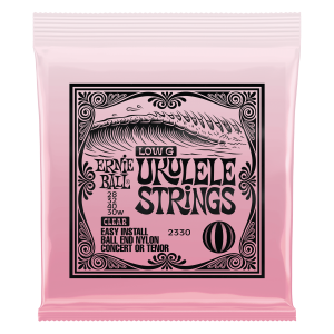 ERNIE BALL 2330 CONCERT/TENOR WOUND LOW G UKULELE STRINGS - Струни за укулеле