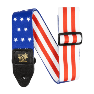 ERNIE BALL 5631 STARS AND STRIPES PREMIUM STRAP Колан за китара