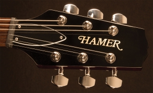HAMER | Archtop Tremolo Dark Cherry Burst SATFW-DCB | Електрическа китара