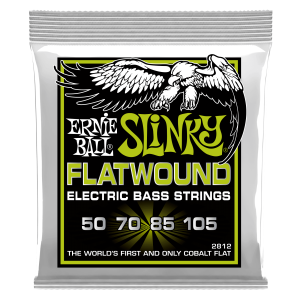 ERNIE BALL | 2812 50-105 Regular Slinky Flatwound Cobalt Electric Bass |Струни за електрически бас