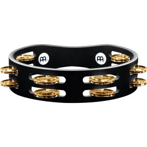 MEINL | 8" Tambourine Brass Jingles Compact Wood Series CTA2B-BK | Дайре