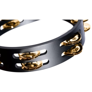 MEINL | 8" Tambourine Brass Jingles Compact Wood Series CTA2B-BK | Дайре