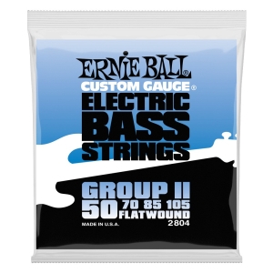 ERNIE BALL | 2804 50-105 Flatwound Group II Bass | Струни за електрически бас