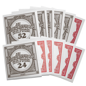 ERNIE BALL | 2012 11-52 Earthwood Medium 80/20 Bronze 12-String Acoustic Guitar Strings | Струни за 12-струнна акустична китара