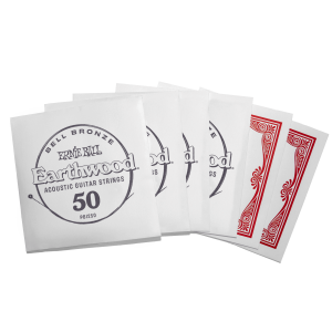 ERNIE BALL | 2350 10-50 Earthwood Extra Light Bell Bronze Acoustic Guitar Strings | Струни за акустична китара