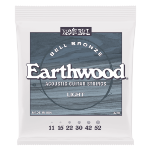 ERNIE BALL | 2348 11-52 Earthwood Light Bell Bronze Acoustic Guitar Strings | Струни за акустична китара