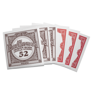 ERNIE BALL | 3551 10-52 Earthwood Rock And Blues w/Plain G Phosphor Bronze Acoustic Guitar Strings 3 Pack | Троен пакет струни за акустична китара