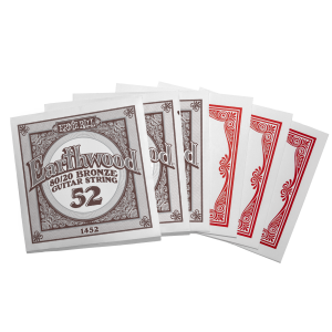 ERNIE BALL | 3008 10-52 Earthwood Rock And Blues 80/20 Bronze Acoustic Guitar Strings 3 Pack | Троен пакен струни за акустична китара