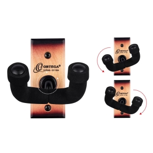 ORTEGA • Guitar Wall Hanger Tobacco Sunburst OGH-1TSB • Стенна стойка за китара