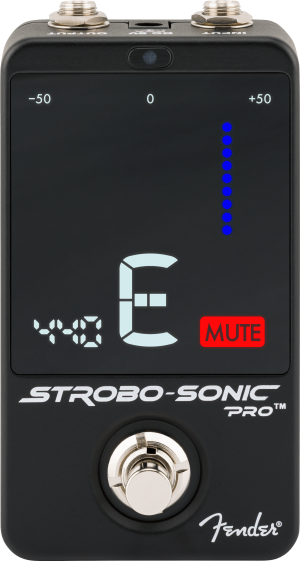 FENDER • Strobo-Sonic Pro™ Tuner Pedal • Тунер за китара/бас
