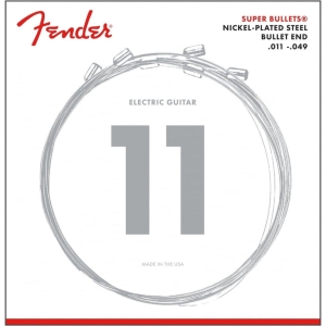 FENDER • 3250M 11-49 Medium SuperSonic™ Bullets™ Nickel-Plated Steel Electric Guitar Strings • Струни за електрическа китара