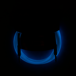 FENDER • 10ft Blue Glow In The Dark Str/Str Professional Series Instrument Cable • Инструментален кабел
